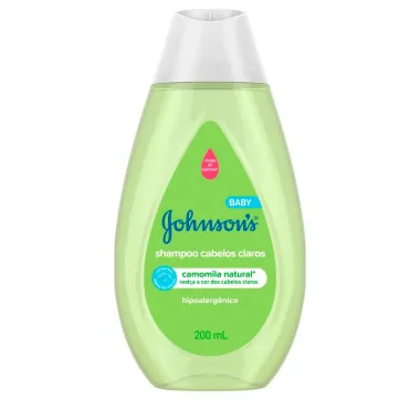 Shampoo Johnson's Baby Cabelos Claros 200ml