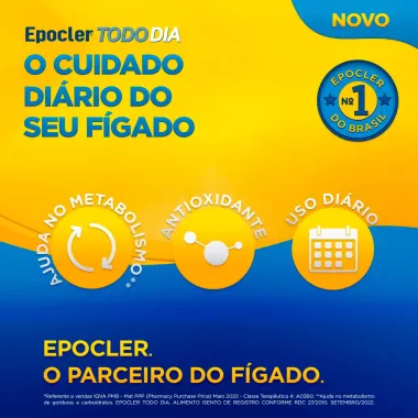 Epocler Todo Dia com 30 Comprimidos Verso