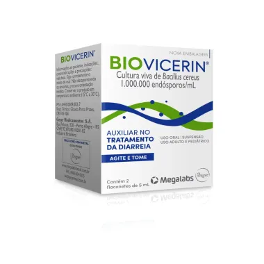 Biovicerin 2 Flaconetes com 5ml cada