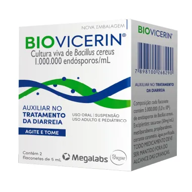 Biovicerin 2 Flaconetes com 5ml cada