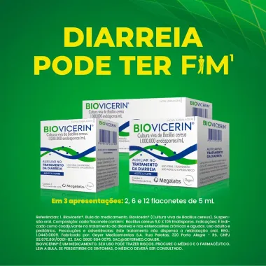 Biovicerin 2 Flaconetes com 5ml cada