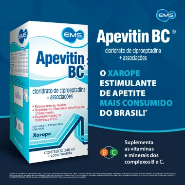 Apevitin BC Xarope com 240ml