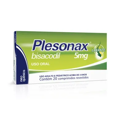 Plesonax 5mg com 20 Comprimidos Revestidos