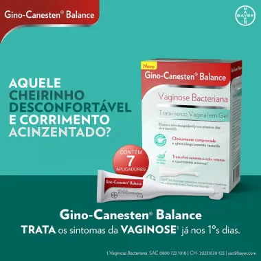 Gino-Canesten Balance Gel Vaginal 7 Unidades de 5ml cada