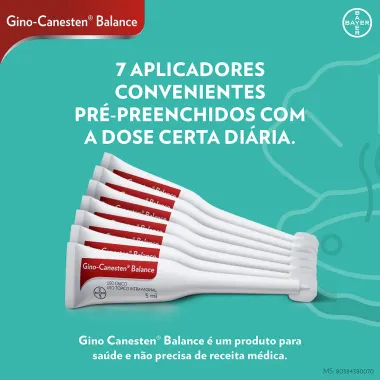 Gino-Canesten Balance Gel Vaginal 7 Unidades de 5ml cada