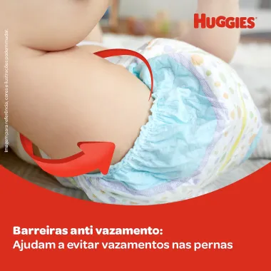 Fralda Roupinha Huggies Supreme Care Tamanho P Pacote Mega 44 Fraldas Descartáveis