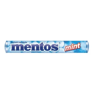 Balas Mastigáveis Mentos Mint 37,5g