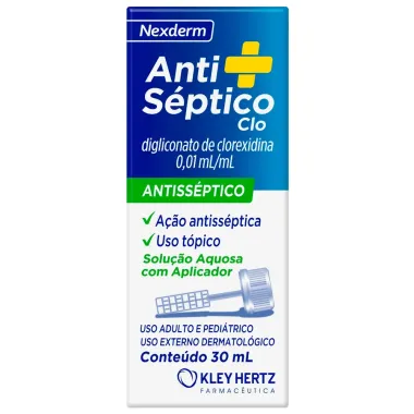 Anti-S&eacute;ptico Hertz Solu&ccedil;&atilde;o T&oacute;pica com Aplicador 30ml