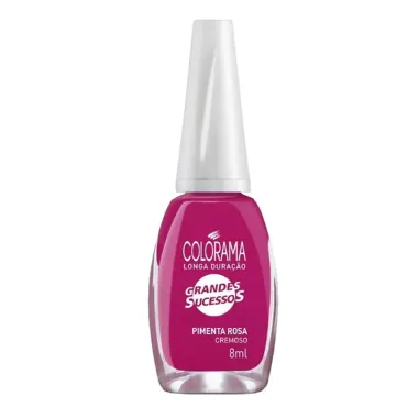 Esmalte Colorama Grandes Sucessos Cor Pimenta Rosa com 8ml