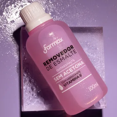 Removedor de Esmalte Farmax Frasco 4