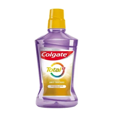Enxaguante Bucal Colgate Total 12 Anti Tartar Sem &Aacute;lcool 500ml
