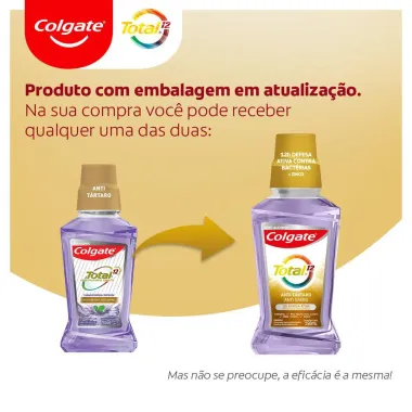 Enxaguante Bucal Colgate Total 12 Anti Tártaro 250ml