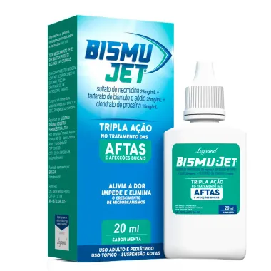 Bismu-Jet Solução com 20ml