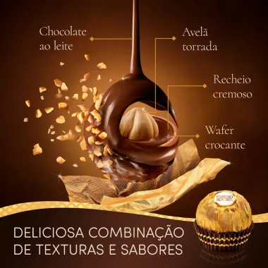 Bombons Ferrero Rocher 3 Unidades