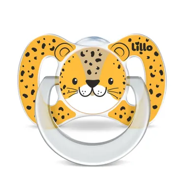 Chupeta Lillo Funny Animais Onça 6+ Meses