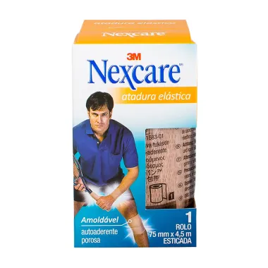 Atadura Elástica Nexcare Amoldável com 1 Unidade