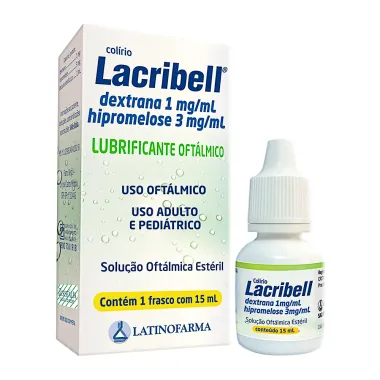 Lacribell Solução Oftálmica Estéril 15ml