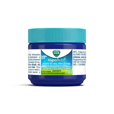 Vick Vaporub Unguento Pote com 50g