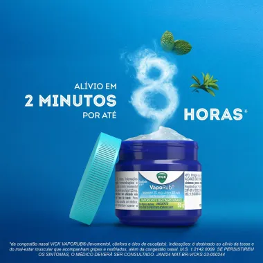 Vick Vaporub Unguento Pote com 50g