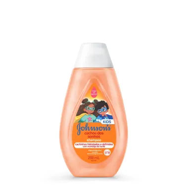 Shampoo Johnson's Baby Cachos dos Sonhos 200ml