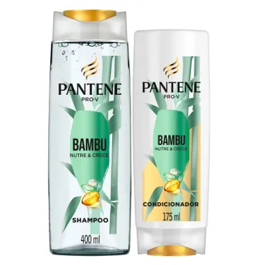 Shampoo Pantene Bambu 400ml + Condicionador 175ml