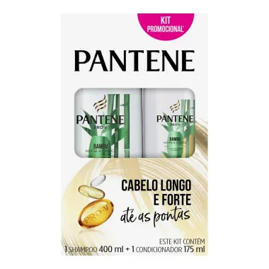 Shampoo Pantene Bambu 400ml + Condicionador 175ml