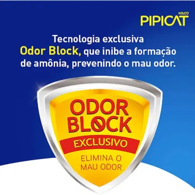 Areia Higiênica Pipicat Classic para Gato com 4kg