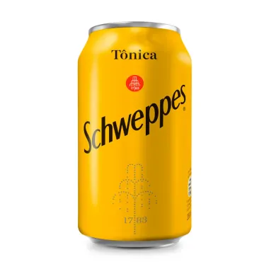 Água Tônica Schweppes Lata 350ml