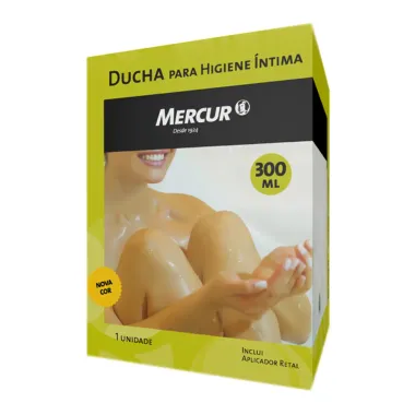 Ducha Ginecológica Mercur Nº 12 com Cânula Vaginal e Retal 300ml