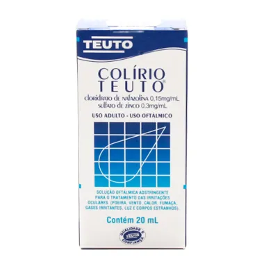 Colírio Teuto Gotas com 20ml