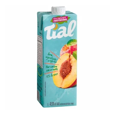 Suco Tial Pêssego com 1 Litro