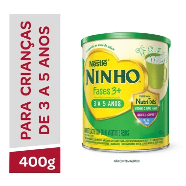 Ninho 3+ Fases 400g Lata