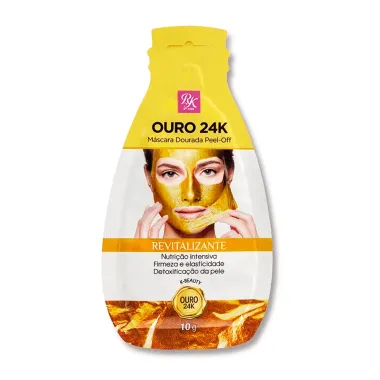 Máscara Dourada Facial RK Ouro 24k Peel-Off 10g