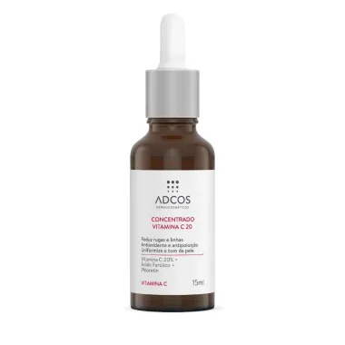 Derma Complex Concentrado Vitamina C 20 Adcos Serum Anti-idade 15ml