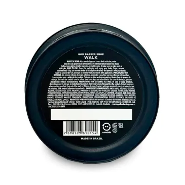 Pomada Capilar QOD Barber Shop Walk Fixação Média 70g