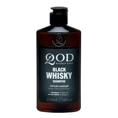 Shampoo QOD Barber Shop Black Whiskey 220ml