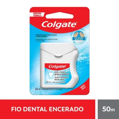 Fio Dental Colgate Encerado 50m