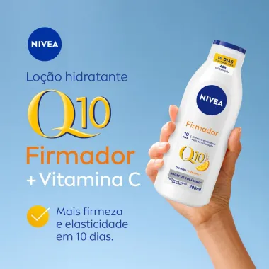 Loção Hidratante Nivea Firmador Q10 + Vitamina C Todos os Tipos de Pele 200ml