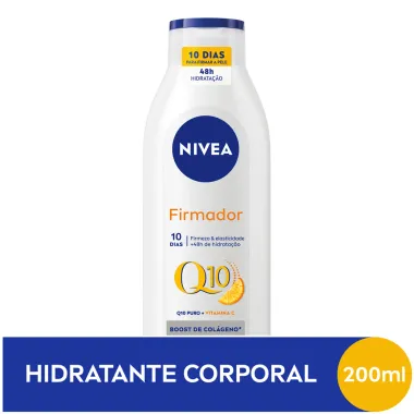Loção Hidratante Nivea Firmador Q10 + Vitamina C Todos os Tipos de Pele 200ml