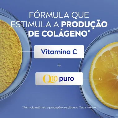 Lo&ccedil;&atilde;o Hidratante Nivea Firmador Q10 + Vitamina C Todos os Tipos de Pele 200ml