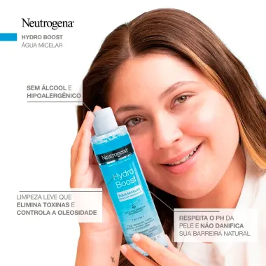 Água Micelar Neutrogena Hydro Boost 200ml