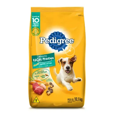 Ração para Cães Pedigree Adultos Raças Pequenas 10,1kg