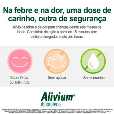 Alivium 50mg/ml Gotas com 30ml