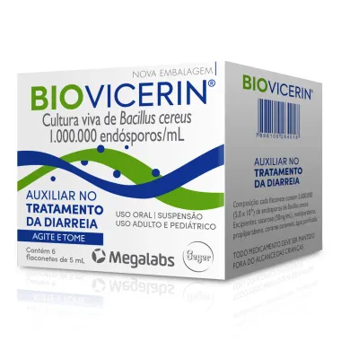 Biovicerin 6 Flaconetes de 5ml cada