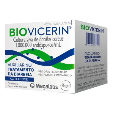Biovicerin 6 Flaconetes de 5ml cada