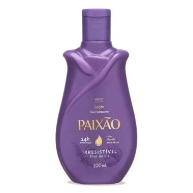 Lo&ccedil;&atilde;o Corporal Deo Hidratante Paix&atilde;o Irresist&iacute;vel Flor de L&iacute;s 200ml