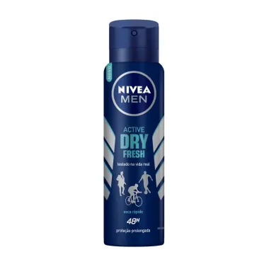 Desodorante Nivea Men Active Dry Fresh Aerosol Antitranspirante 48h 150ml