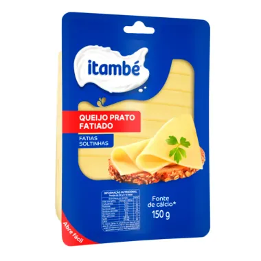 Queijo Prato Fatiado Itambé 150g