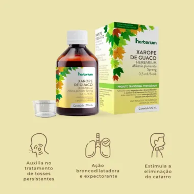Xarope Guaco Herbarium com 120ml
