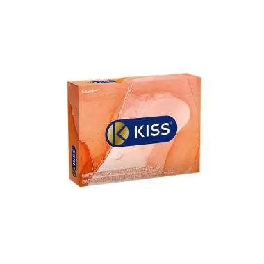 Lenço de Papel Kiss Embalagens Sortidas Folha Dupla com 50 Unidades